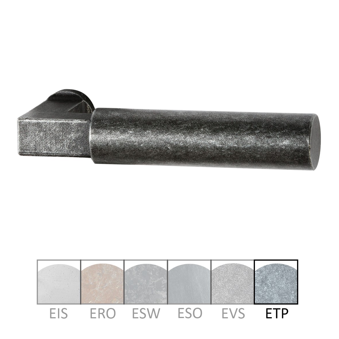 Bauhaus - Stil - Türgriff Eisen ETP 120mm DIN Links und DIN Rechts verwendbar Serie TD041 Bild1