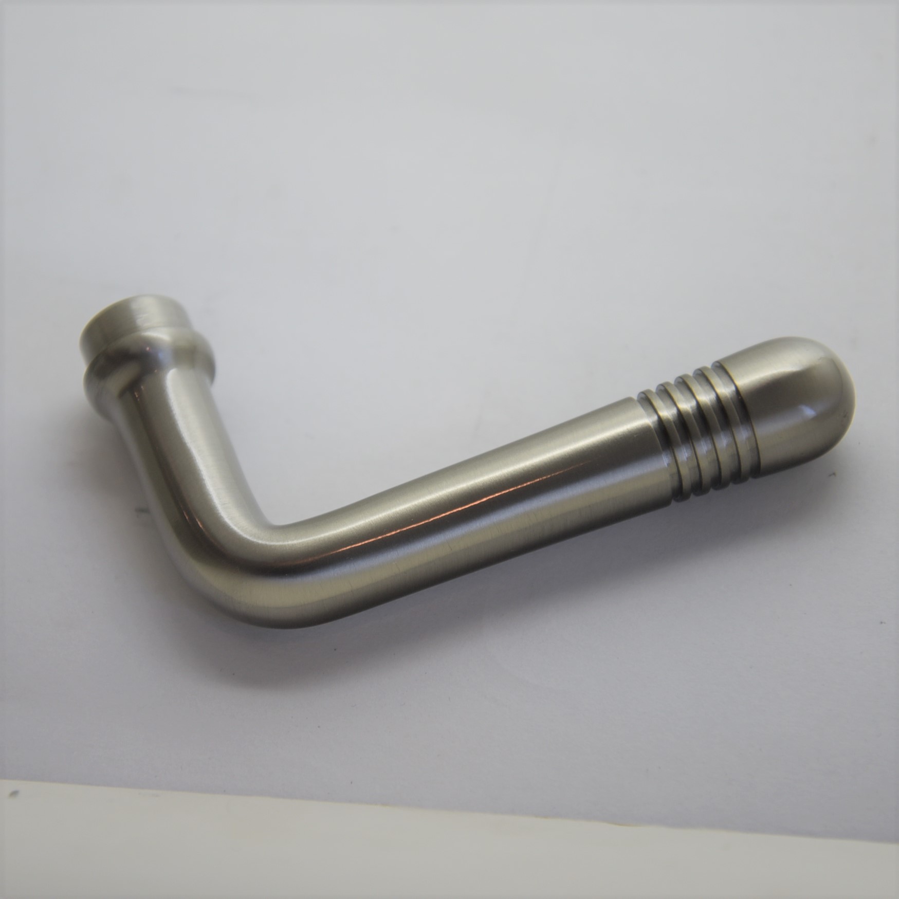 Türgriff in Nickel 105 mm, Rechts Bild1