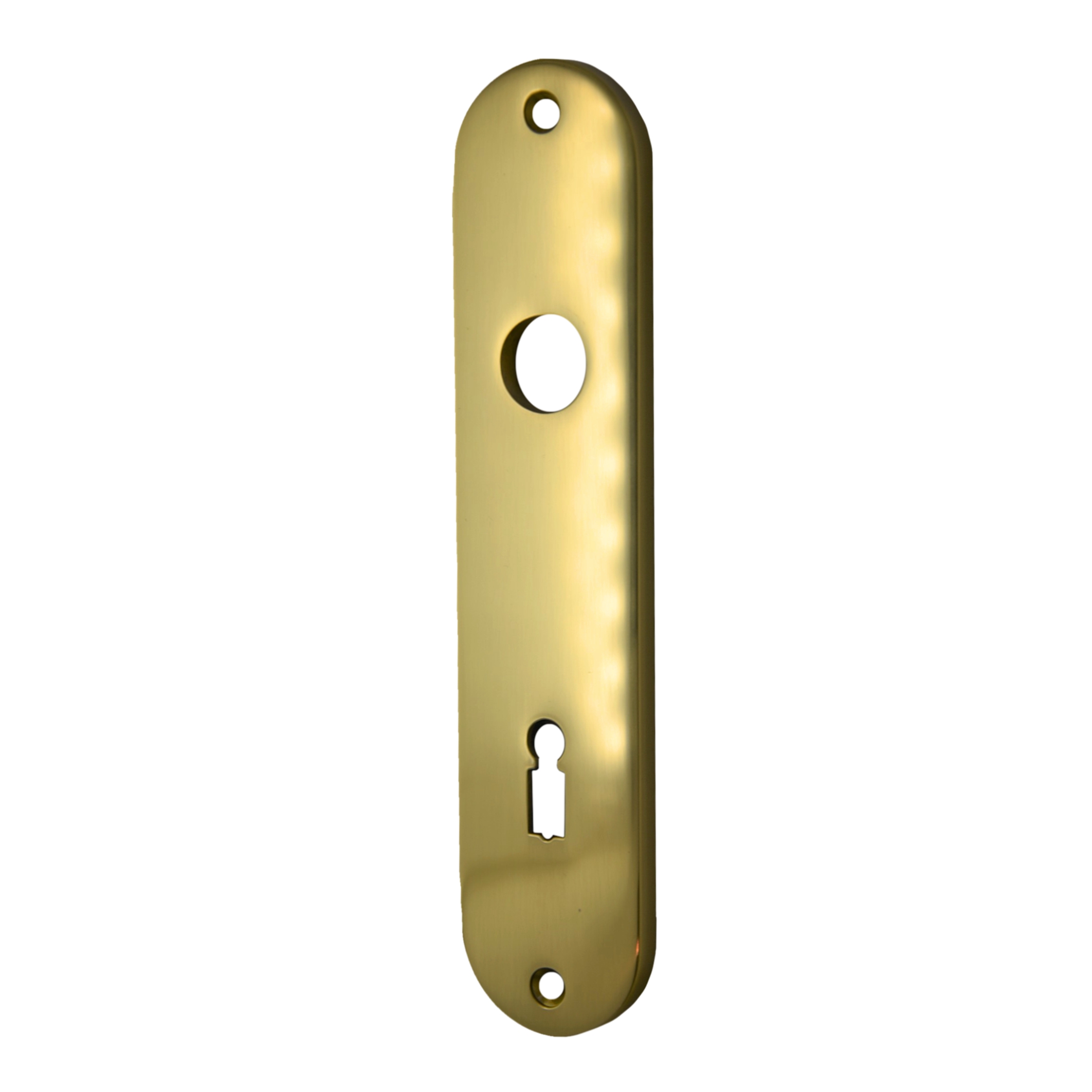 Türschild in Messing 72mm BB 185 x 40 mm Bild1