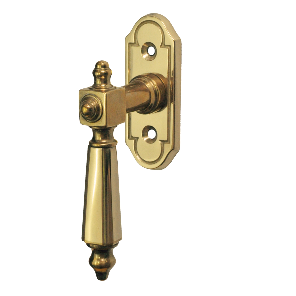 Material DRESDEN Fenstergriff in Messing 110 mm 4-424-2-M Bild1