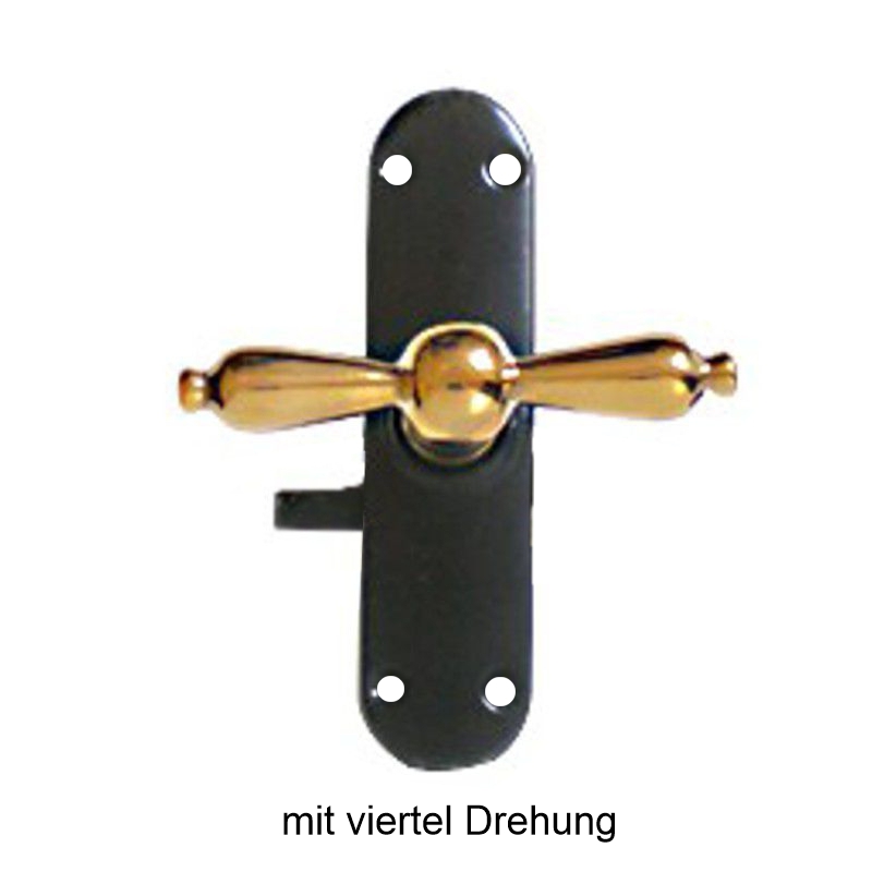 Bild1 aufliegendes Fenstergetriebe mit Zunge für rechten Flügel, ohne Zubehör, 0,25 Drehung Serie FS101 Bild1