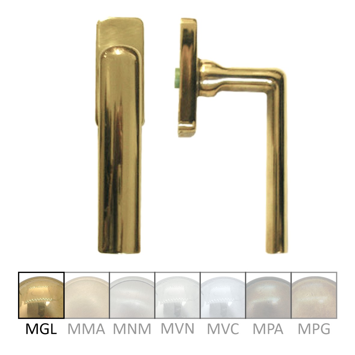 Fenstergriff auf Rasterrosette Nr. Fenstergriff auf Rasterrosette Nr.